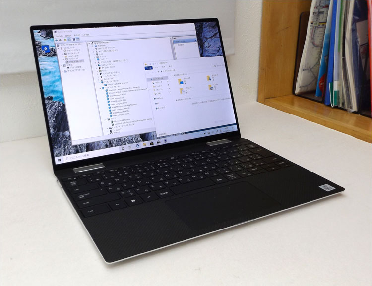 Core i7-1065G7搭載、XPS 13 （7390） 2-in-1 レビュー