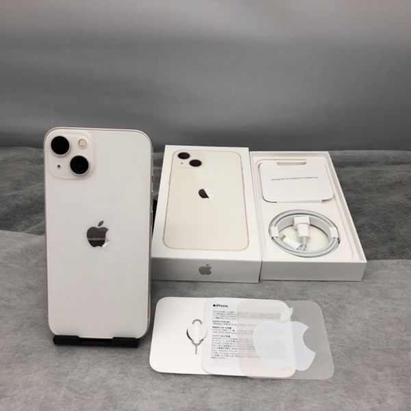 APPLE 〔中古〕iPhone13 128GB スターライト MLND3J/A SIMフリー版