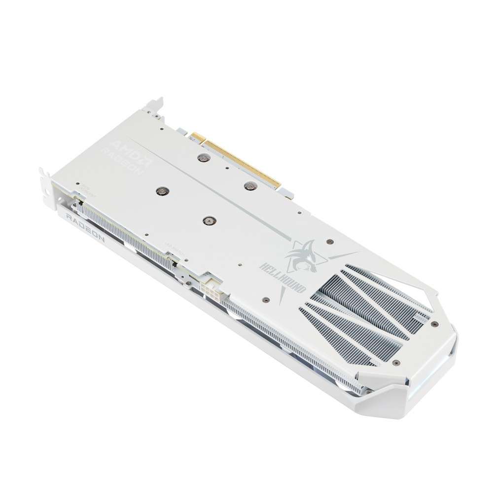 PowerColor Hellhound Spectral White AMD Radeon RX 9060 XT 16GB