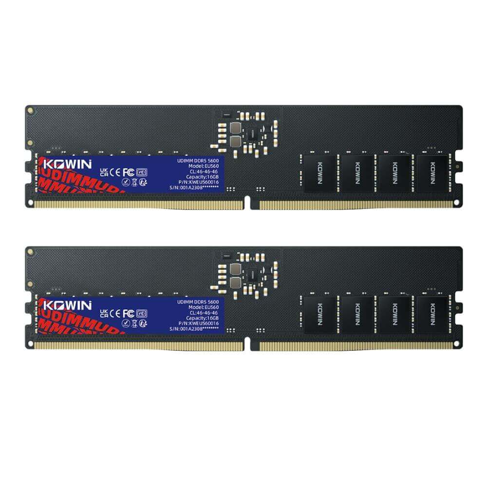 KOWIN DDR5-5600 UDIMM 32GB（16GB×2）未開封 KOWIN EU5600 32GB(16GB×2)