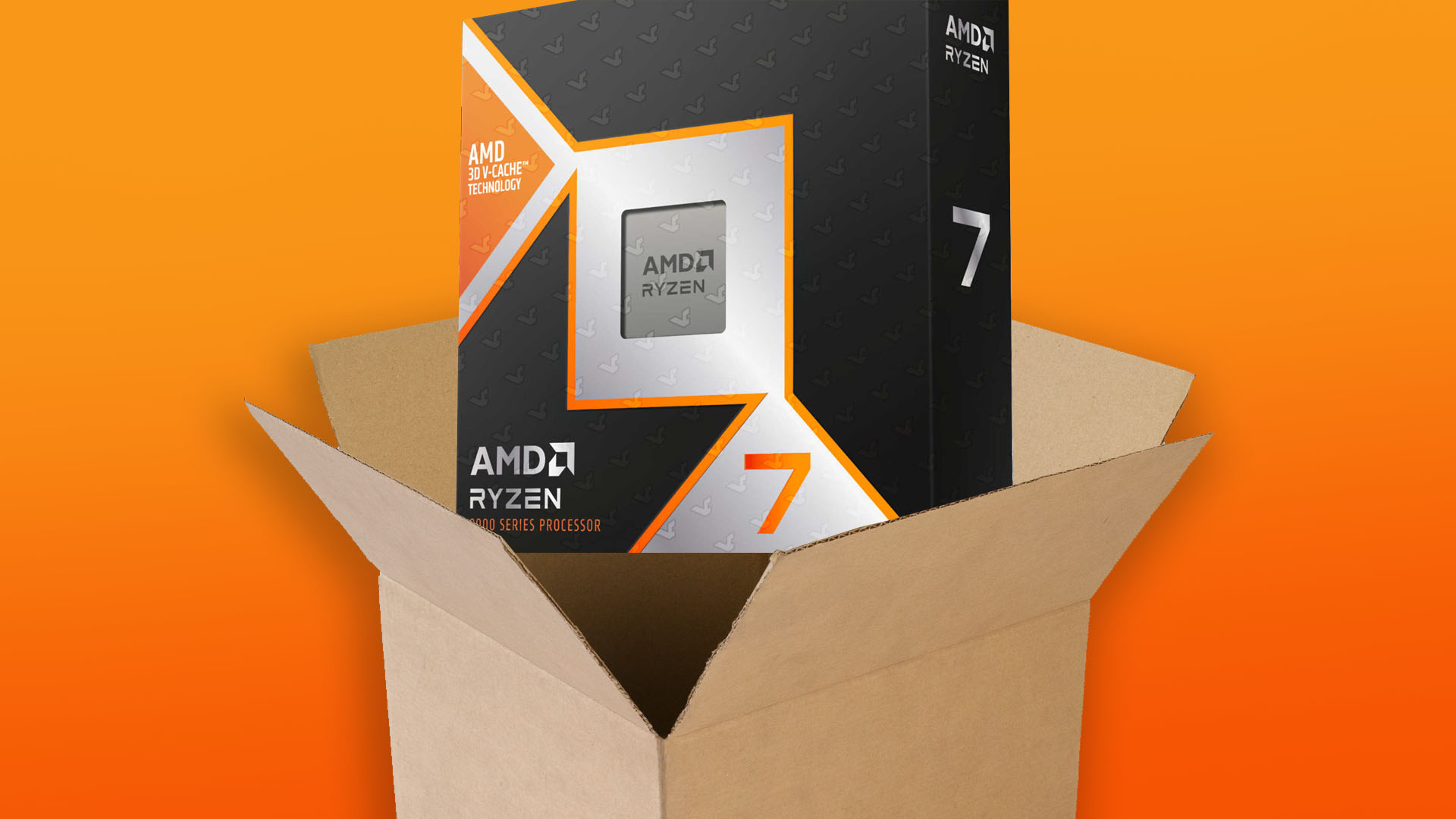 AMD Ryzen 7 9800X3D box art just leaked, and this new gaming CPU