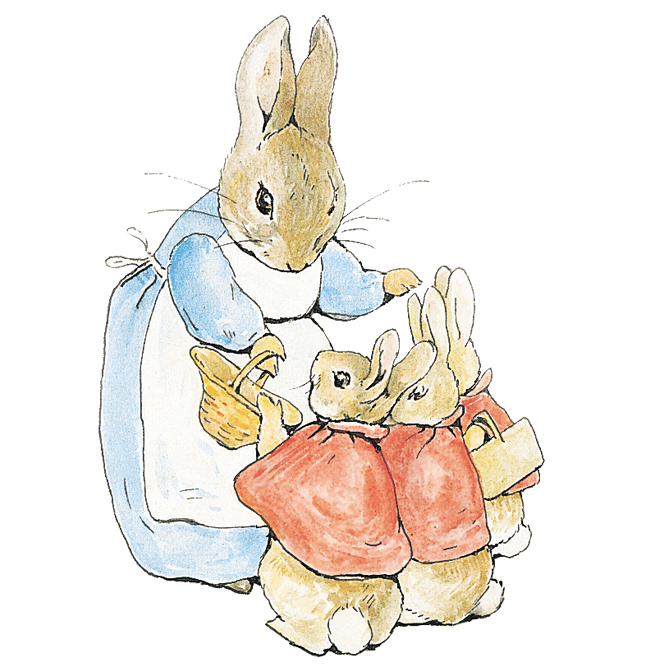 ピーターのおかあさん（ミセス ラビット） | ピーターラビット™公式サイト