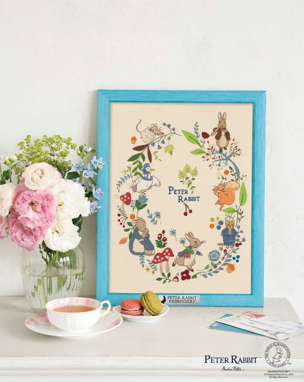 刺しゅうでつくるピーターラビット™の世界 | ピーターラビット™公式サイト