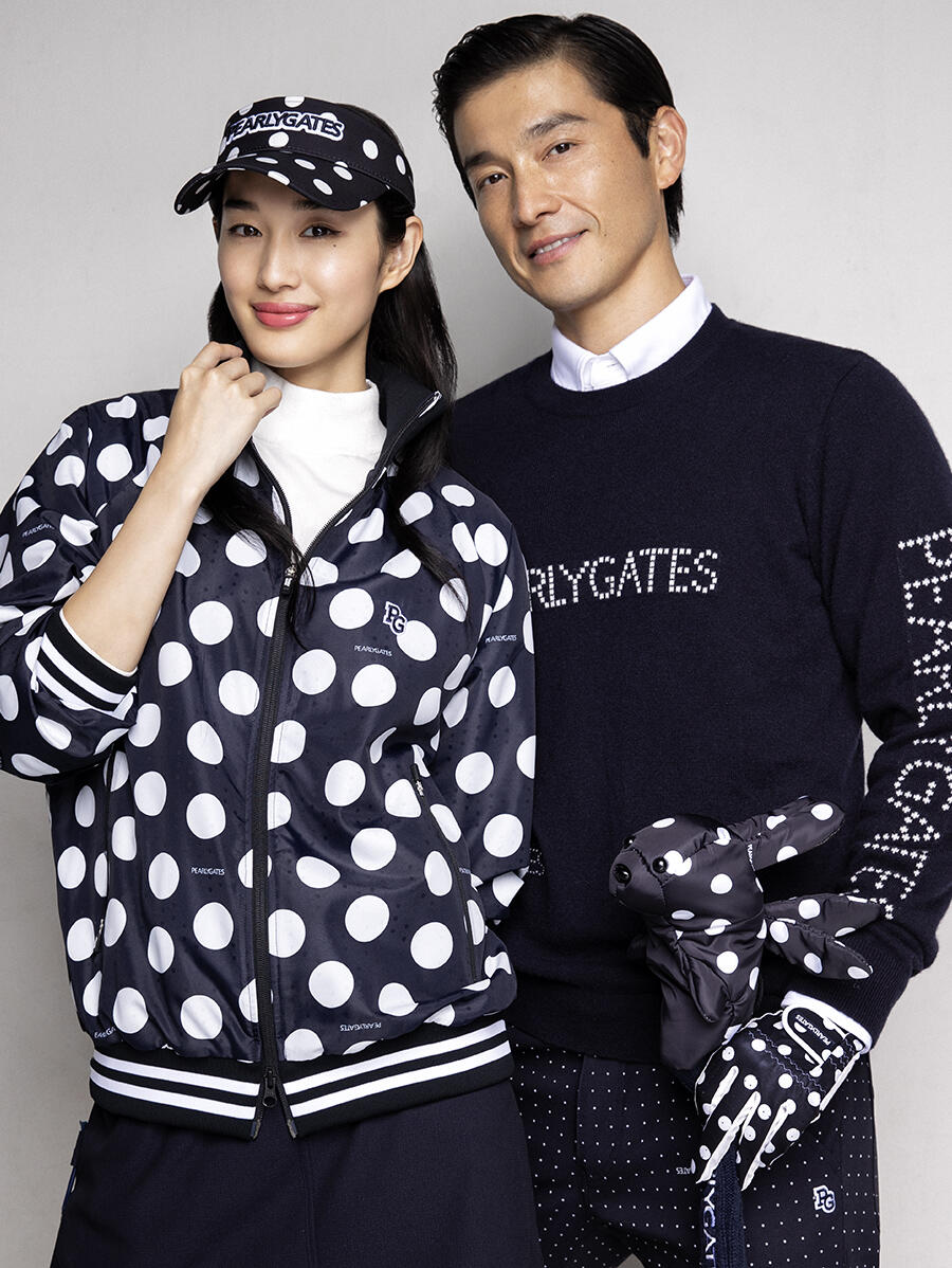 パーリーゲイツ セットアップ 冬のゴルフも〈パーリーゲイツ〉で