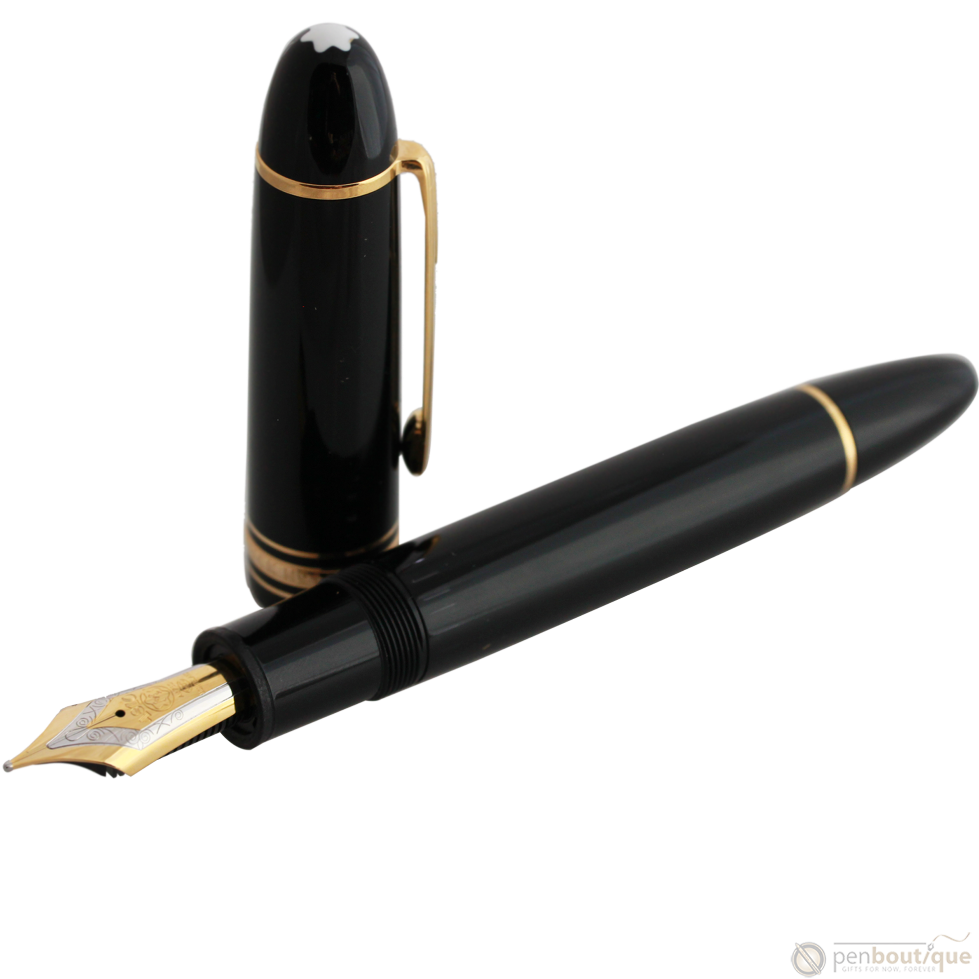 Montblanc Meisterstuck Fountain Pen - 149 Black - Gold Trim