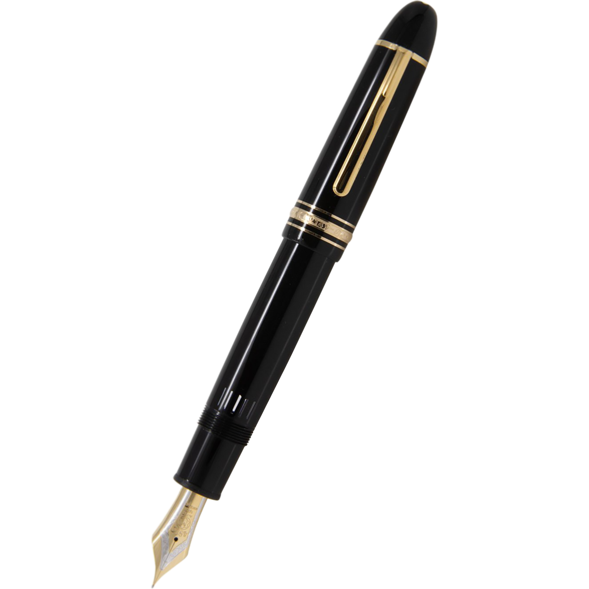Montblanc Meisterstuck Fountain Pen - 149 Black - Gold Trim