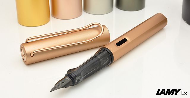 LAMY ラミー 万年筆 ルクス 万年筆 L76 ローズゴールド | ペンハウス