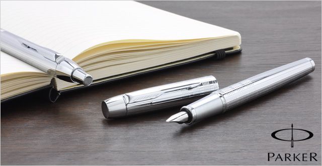 PARKER パーカー 万年筆 IM プレミアム S11420182 シャイニークローム