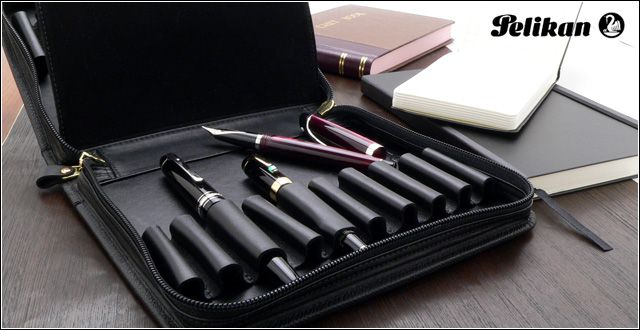 Pelikan ペリカン レザーケース TGX-20 20本用 | ペンハウス