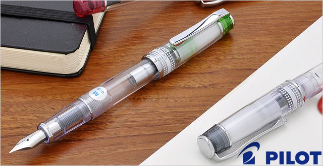 PILOT パイロット 万年筆 プレラ色彩逢い FPRN-350R ライトグリーン
