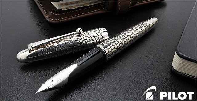 PILOT パイロット 万年筆 シルバーン FK-5MS-ID 石だたみ | ペンハウス