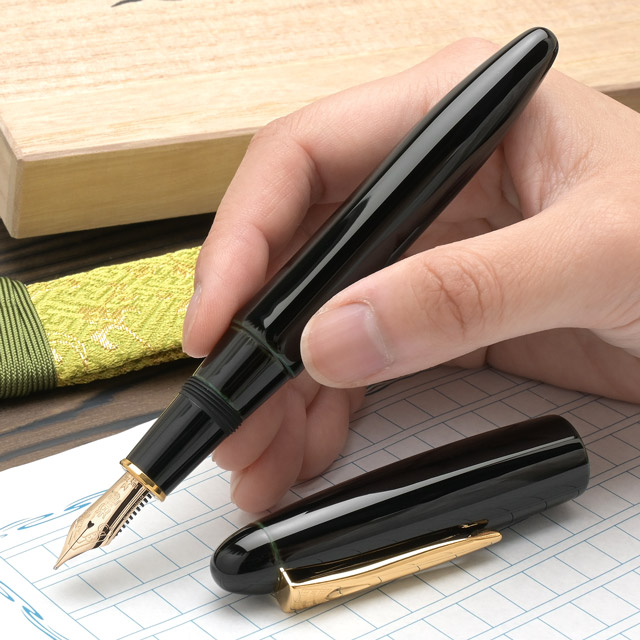 PLATINUM プラチナ万年筆 万年筆 出雲溜塗り PIZ-55000-27 空溜 | ペン