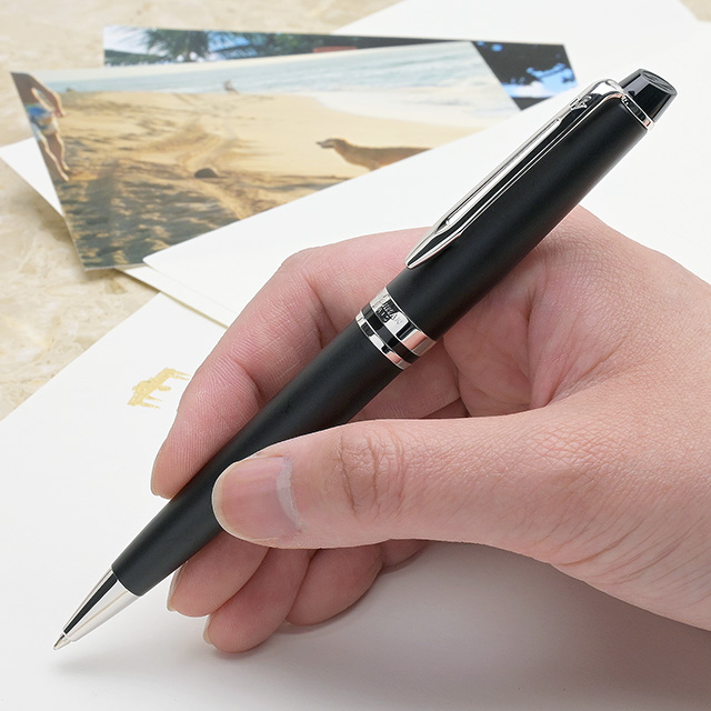 未使用近絶版'90年定価6.6万◇ウォーターマン リエゾン 黒 ペン先18K F