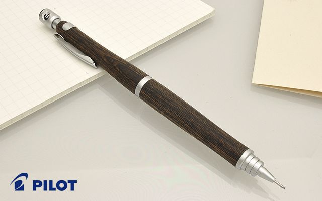 シャーペン 0.5mm PILOT パイロット ペンシルS20 木軸シャーペン 木製