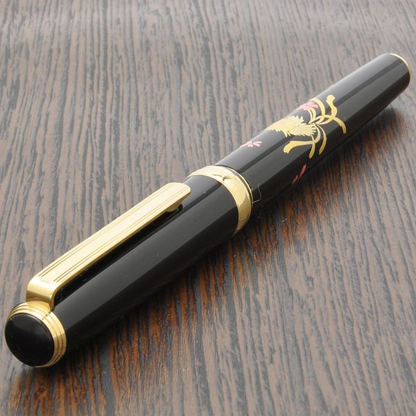 PLATINUM プラチナ万年筆 万年筆 18Kスタンダード 近代蒔絵 ホウオウ