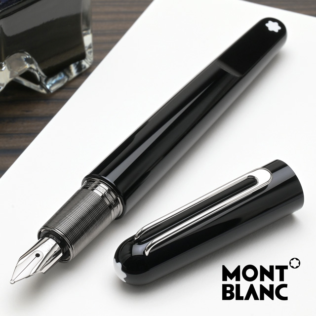 MONTBLANC モンブラン 万年筆 モンブラン M 113618 ブラック | ペンハウス