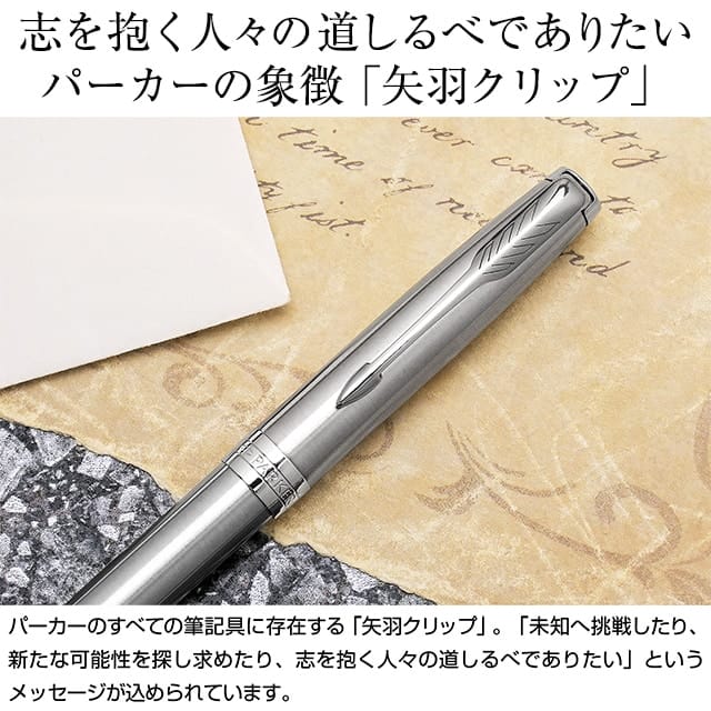 即日出荷OK】PARKER パーカー ボールペン ソネット ステンレススチール
