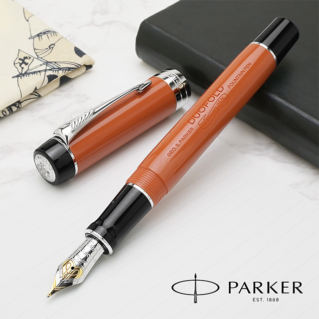 PARKER（パーカー）万年筆 デュオフォールド クラシック ビッグレッド