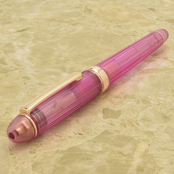 PLATINUM プラチナ万年筆 万年筆 Platinum ＃3776 特製透明軸万年筆