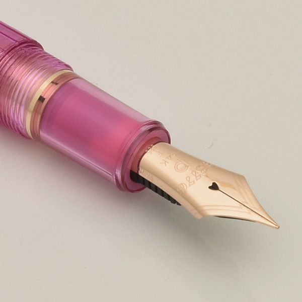 PLATINUM プラチナ万年筆 万年筆 Platinum ＃3776 特製透明軸万年筆