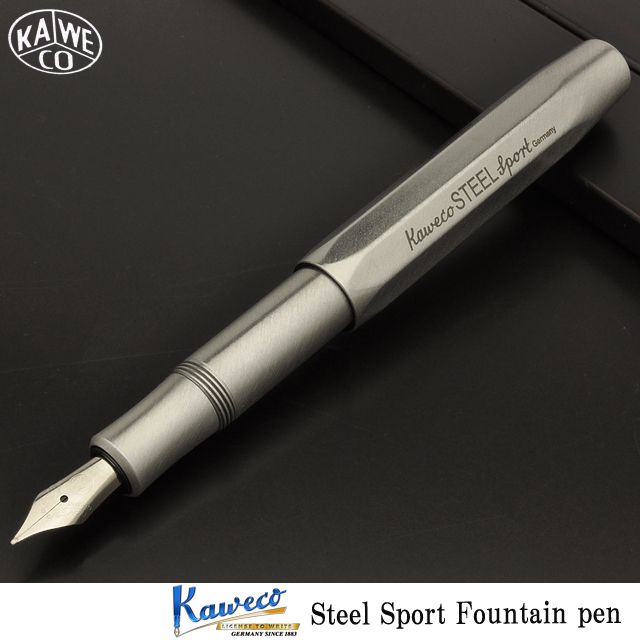 KAWECO 万年筆 カヴェコ 万年筆 スチールスポーツ SLFP-ST | ペンハウス