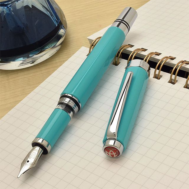TWSBI ツイスビー 万年筆 クラシック ターコイズ【限定カラー】 スタブ