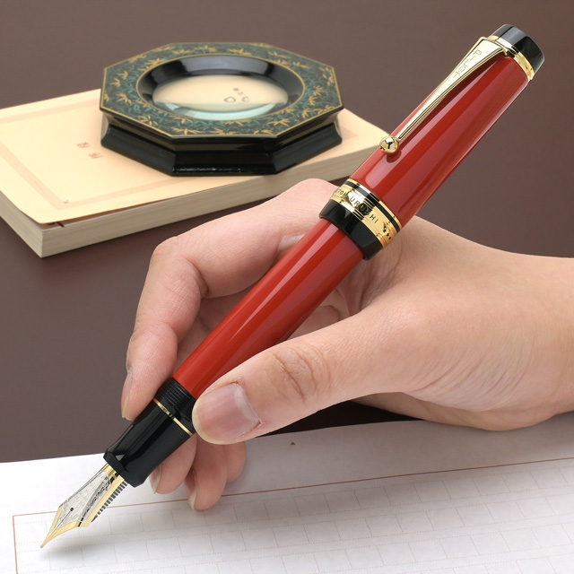 即日出荷OK】PILOT パイロット 万年筆 カスタム URUSHI 朱 | ペンハウス