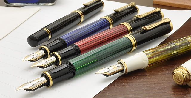 万年筆 ペリカン スーベレーン M400 Pelikan ブラック ホワイト