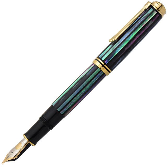 Pelikan ペリカン 万年筆 限定品 螺鈿万年筆 M1000 緑光【りょっこう