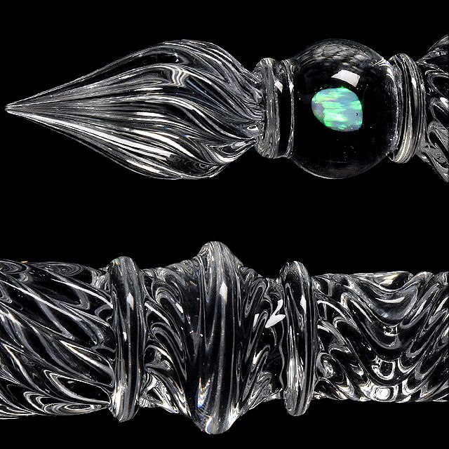 ガラス工房 LUC ガラスペン オパールガラスペン クリア | ペンハウス