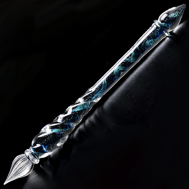 Pent〈ペント〉ガラスペン by ガラス工房LUC コトバノイロ 銀河鉄道