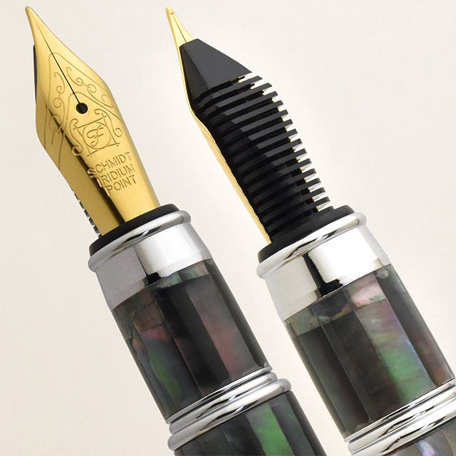 工房 住之江 万年筆 マザーオブパール 黒蝶貝 ブラックシェル | ペンハウス