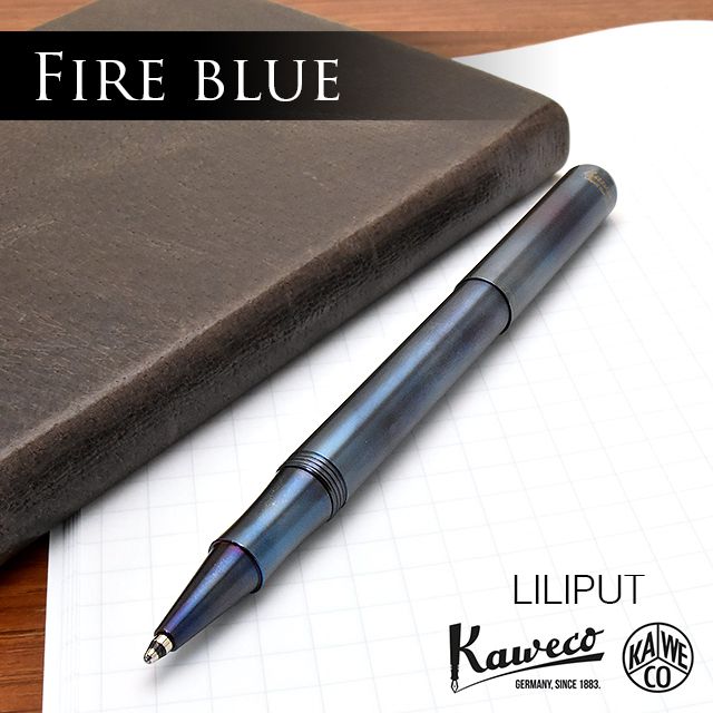 KAWECO カヴェコ ボールペン リリプット ファイヤーブルー ボールペン