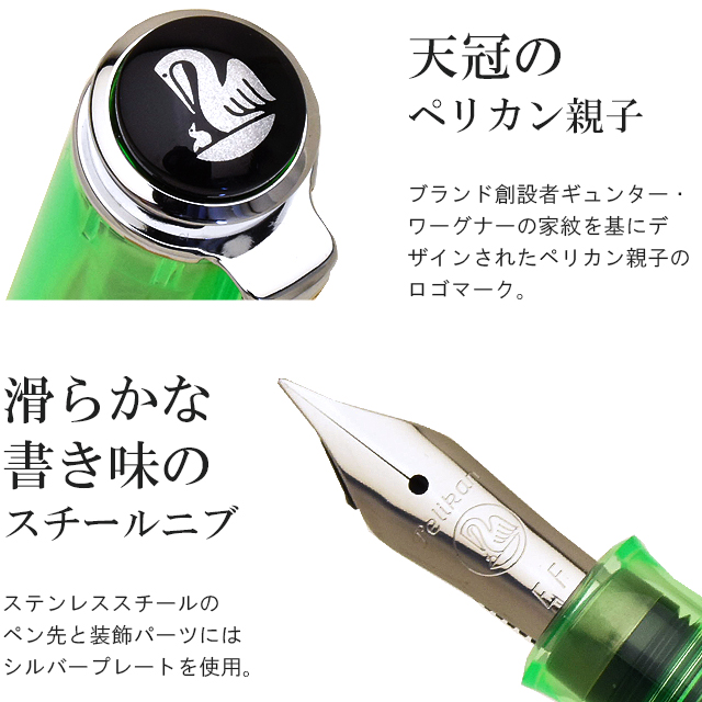 ペリカン万年筆ギュンターワーグナー(インク、ケース付) 【公式通販】