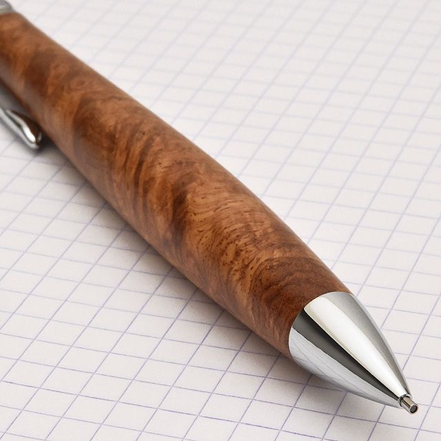 工房 楔 0.9mmペンシル楔 花梨こぶ杢 | ペンハウス