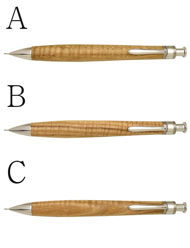 工房 楔 0.5mmペンシル楔 栗ちぢみ杢 | ペンハウス