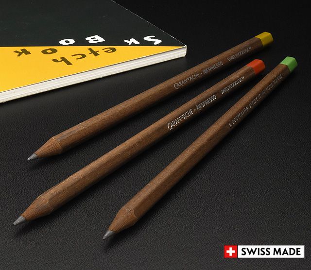 CARAN D'ACHE カランダッシュ ＋ネスプレッソ 鉛筆 スイスウッド