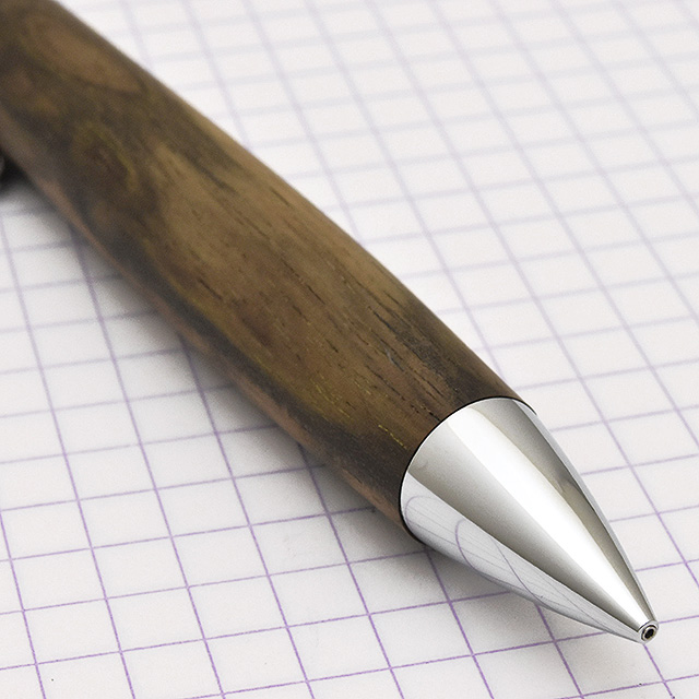 工房 楔 0.5mm シャープペンシル コルタ楔 黒柿 孔雀杢 | ペンハウス