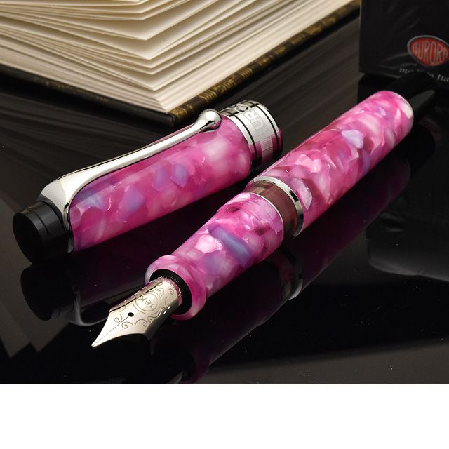 AURORA アウロラ 万年筆 限定品 カレイドスコーピオ・ルーチェローザ