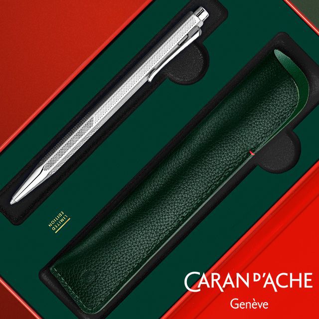 CARAN D'ACHE カランダッシュ 限定品 ボールペン 一本挿しペンシース