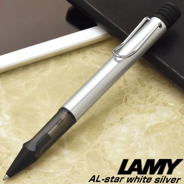 LAMY ラミー ボールペン 限定品 アルスター ホワイトシルバー L225WS