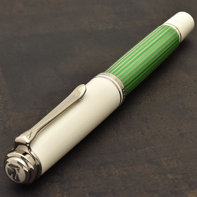 Pelikan ペリカン 万年筆 M605 スーベレーン グリーンホワイト 特別