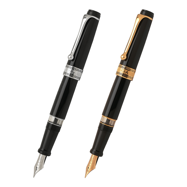 AURORA アウロラ 万年筆 オプティマ ネロ | ペンハウス