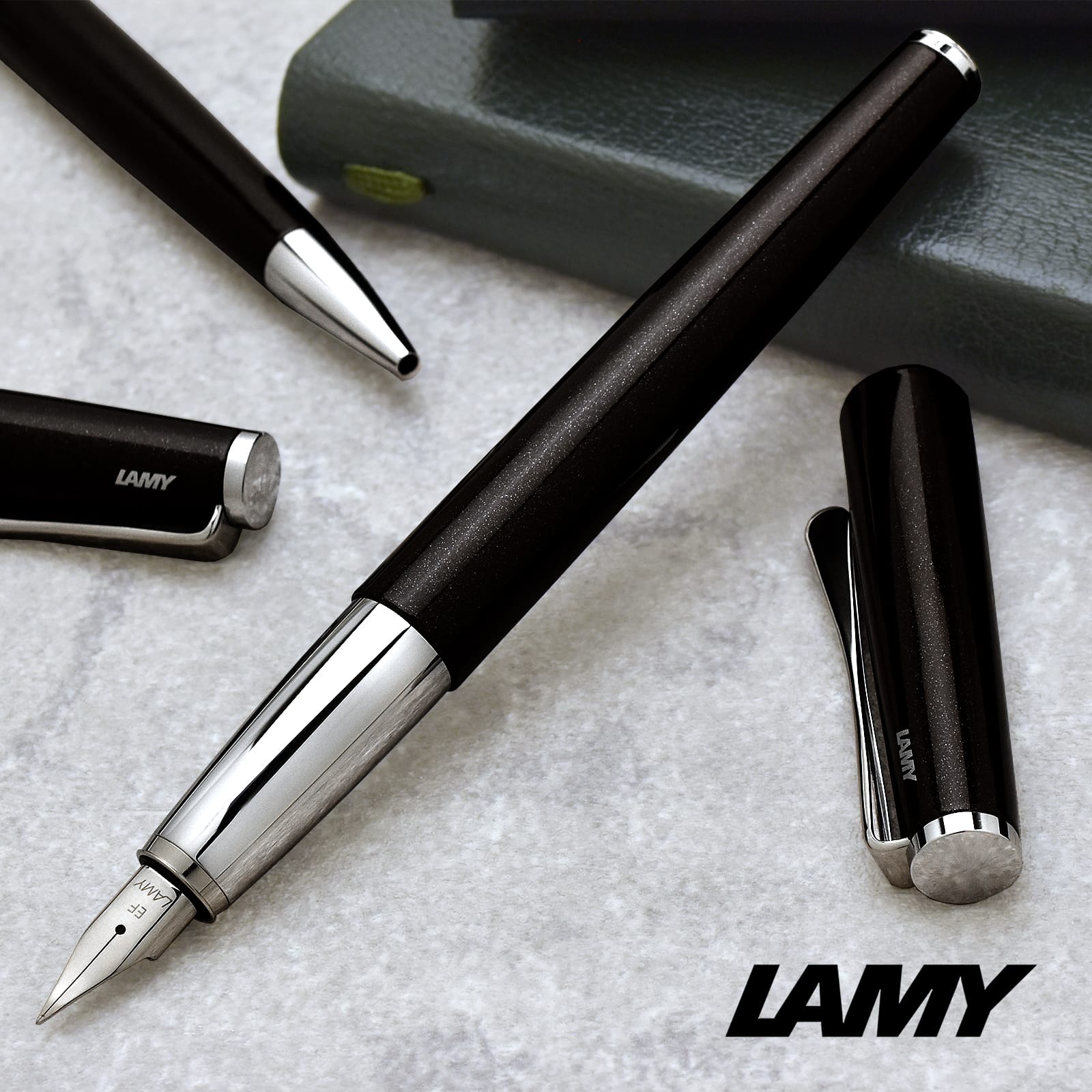 LAMY ラミー 限定品 万年筆 ステュディオ ダークブラウン | ペンハウス