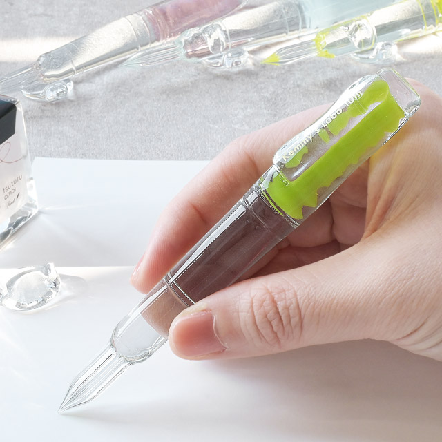 ガラスペン Kemmy's Labo ケミーズラボ たん軸 | ペンハウス