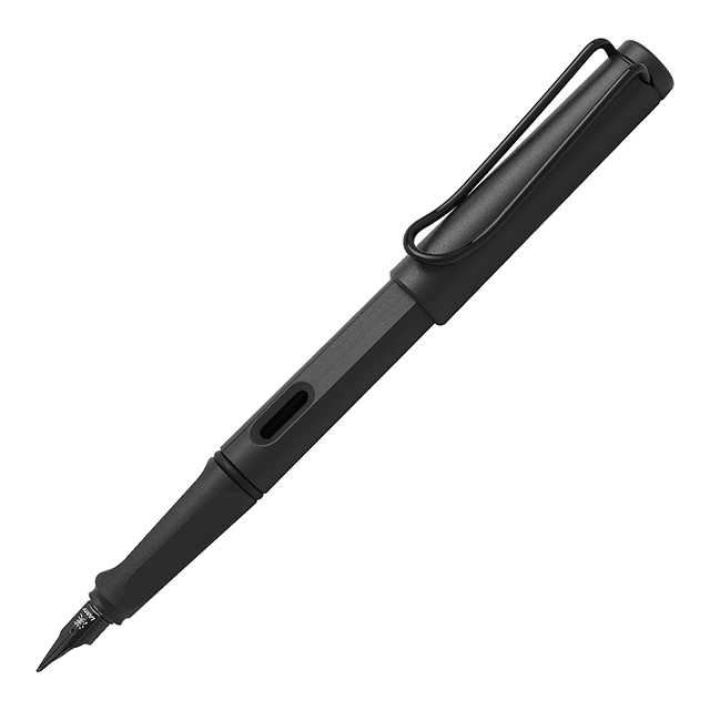 LAMY（ラミー）日本限定 数量限定 万年筆 サファリ スチールブラック