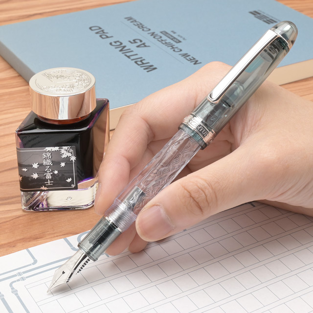 PLATINUM プラチナ万年筆 限定品 万年筆＃3776 センチュリー 富士雲景