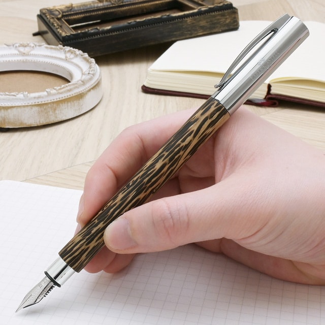FABER-CASTELL ファーバーカステル 万年筆 アンビション ココスウッド