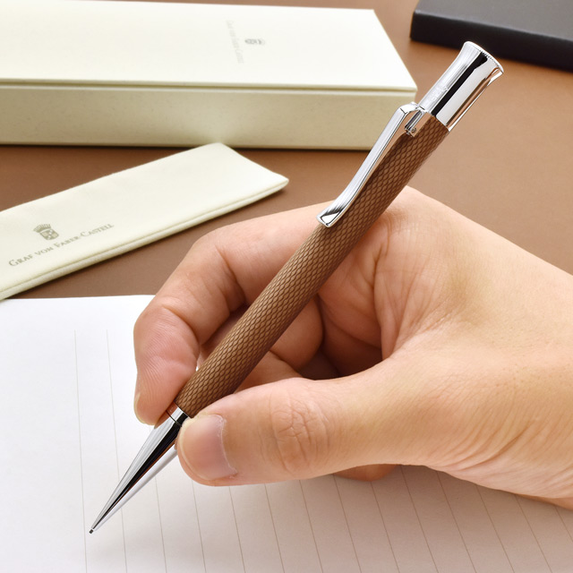FABER-CASTELL ファーバーカステル ペンシル ギロシェ コニャック