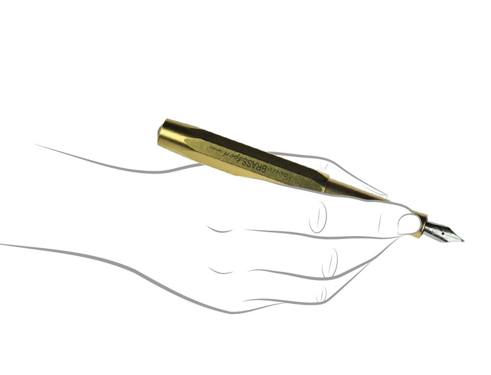 Kaweco Brass Sport Fountain Pen